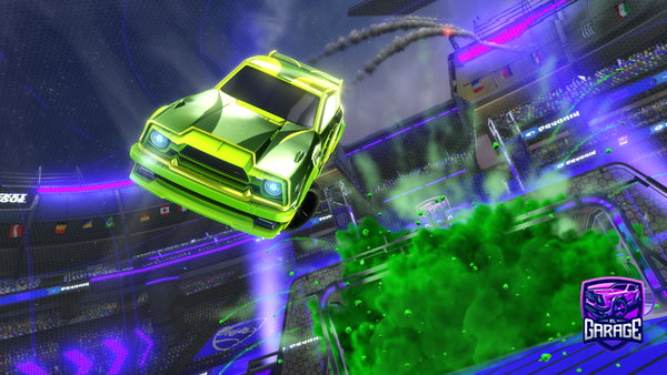 A Rocket League car design from Kibarl