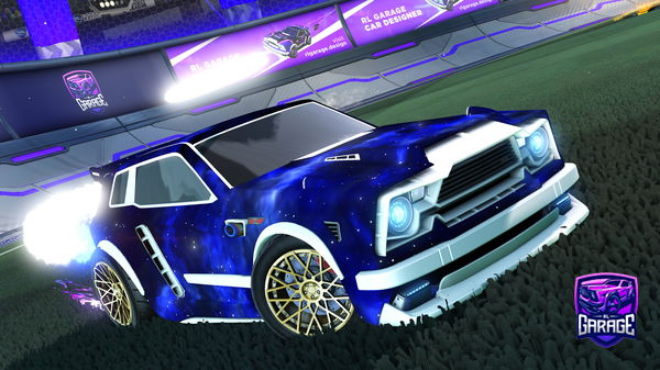 A Rocket League car design from Mxm_YT01