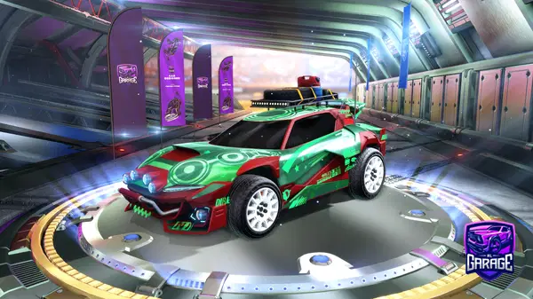 A Rocket League car design from Disposable_Racer