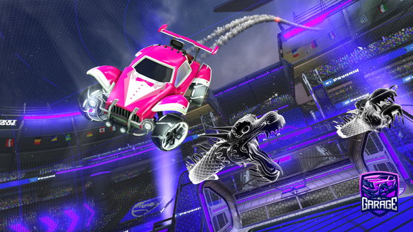 A Rocket League car design from beasty27