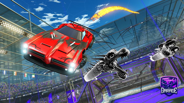 A Rocket League car design from Ravnras