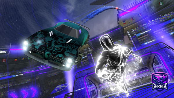 A Rocket League car design from spiderflow6730