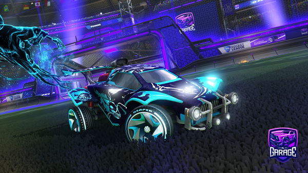 A Rocket League car design from dylantmyers
