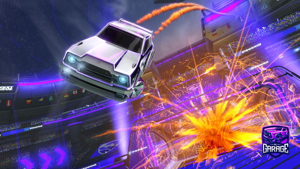 A Rocket League car design from La_Denree