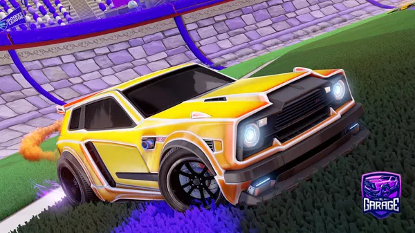 A Rocket League car design from wyfi123