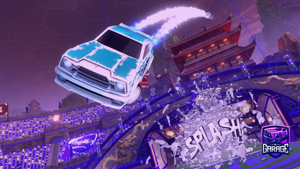 A Rocket League car design from clieks