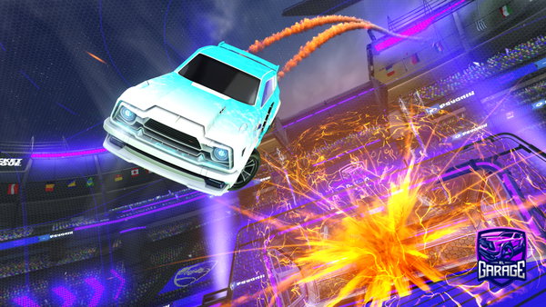 A Rocket League car design from TheRealEllie30