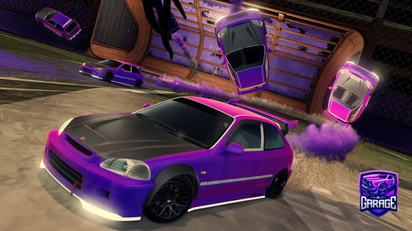 A Rocket League car design from SrMoscou