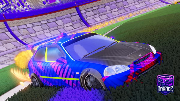 A Rocket League car design from MikoRalphino