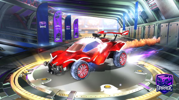 A Rocket League car design from TydeJV