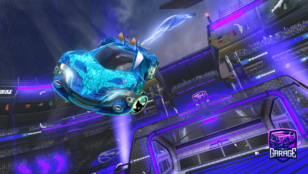 A Rocket League car design from DragonLock