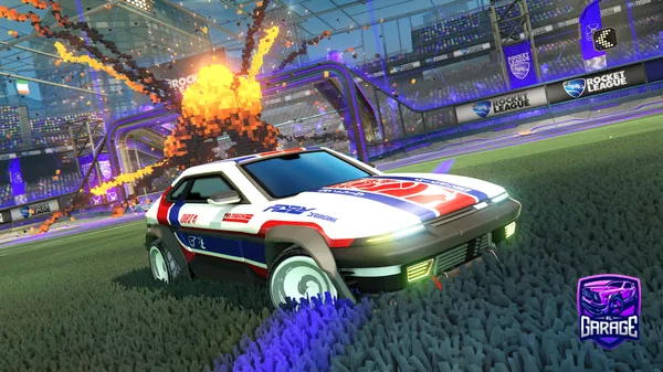 A Rocket League car design from flatout_johnny