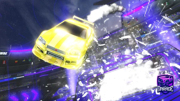 A Rocket League car design from cr4shedd