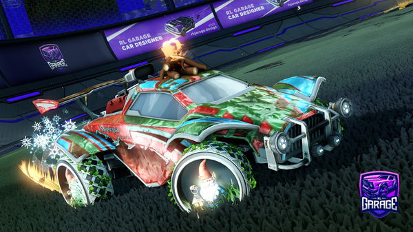 A Rocket League car design from XudiBTB2