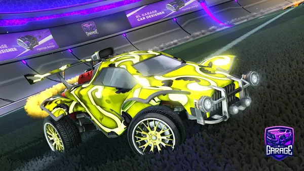 A Rocket League car design from Vita_RL