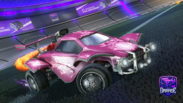 A Rocket League car design from V9Mrkclinl1124