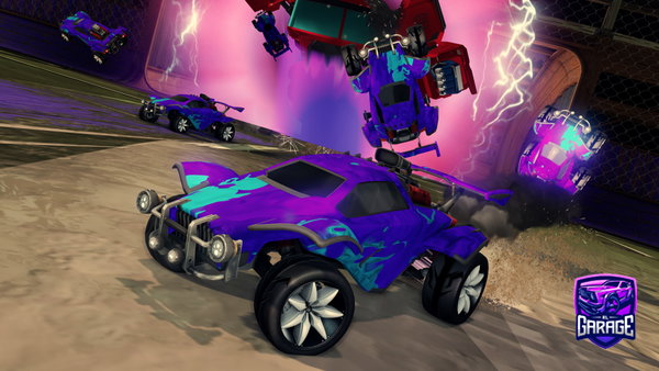 A Rocket League car design from OcegeOnDaBeat