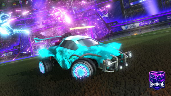 A Rocket League car design from Seriminr