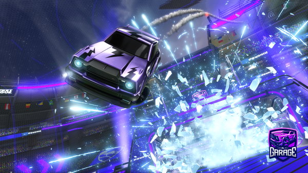 A Rocket League car design from Mingus123