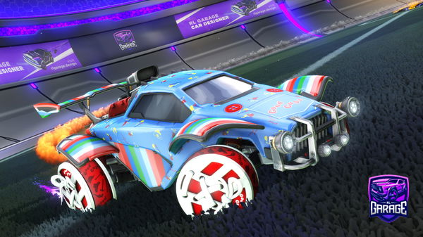 A Rocket League car design from Baseballbro610