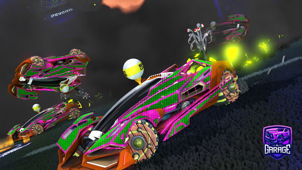 A Rocket League car design from BD8978