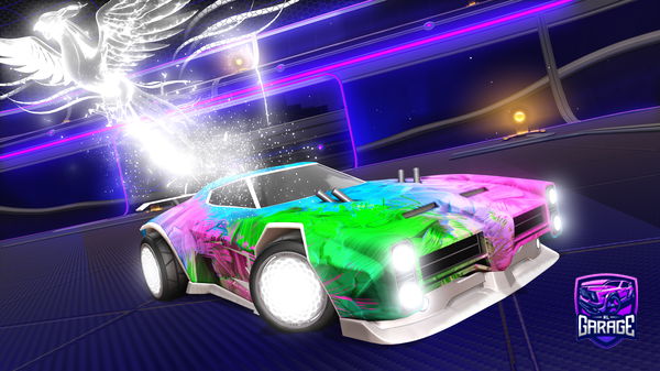 A Rocket League car design from vitrixfrozen56