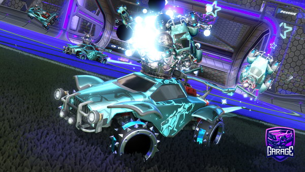 A Rocket League car design from kingslayerpg