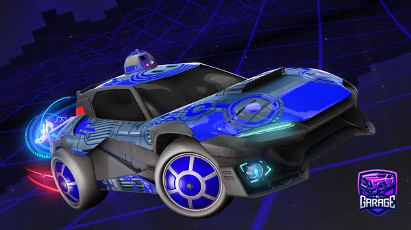 A Rocket League car design from SuperMommy