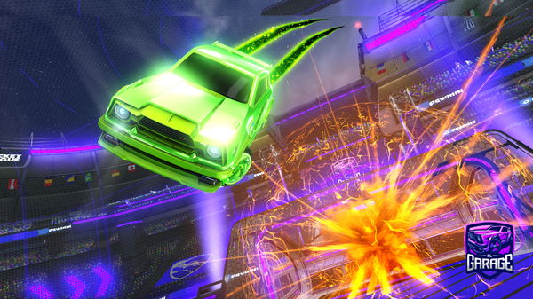 A Rocket League car design from ayresigo12