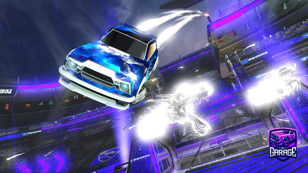 A Rocket League car design from MissWizz
