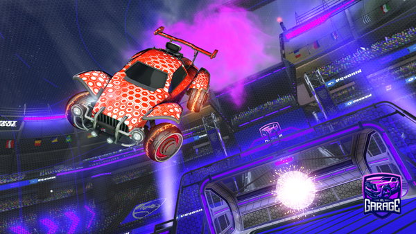 A Rocket League car design from Asrielowy