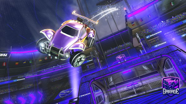 A Rocket League car design from Waylenn