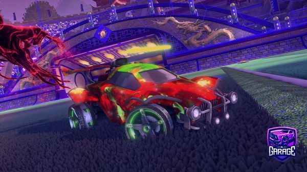A Rocket League car design from Saggy_Limes