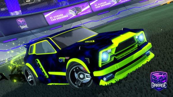 A Rocket League car design from FakeLAziz