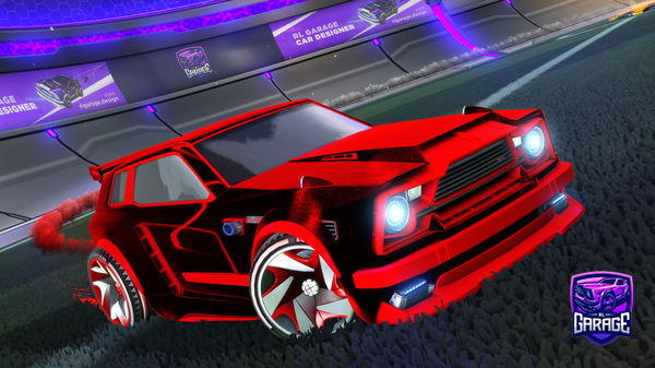 A Rocket League car design from Ldog326