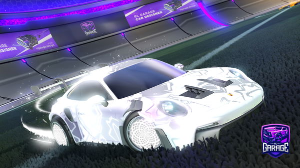 A Rocket League car design from z_rex11