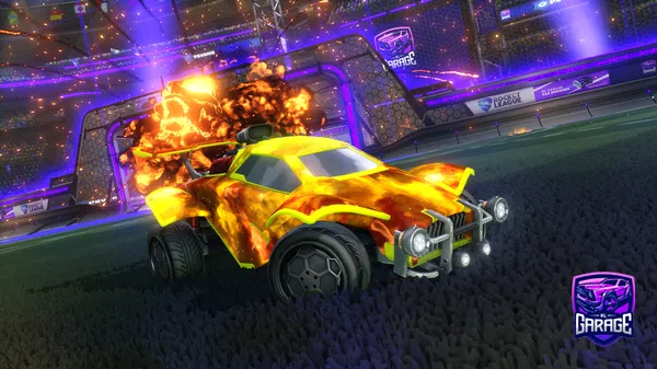 A Rocket League car design from wuapilaro