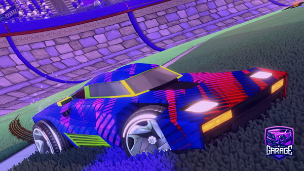 A Rocket League car design from no_friends429