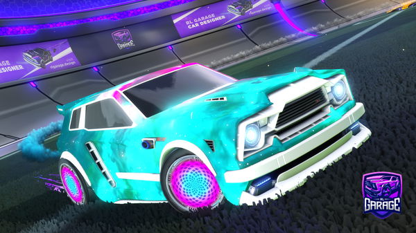 A Rocket League car design from rl_MM3