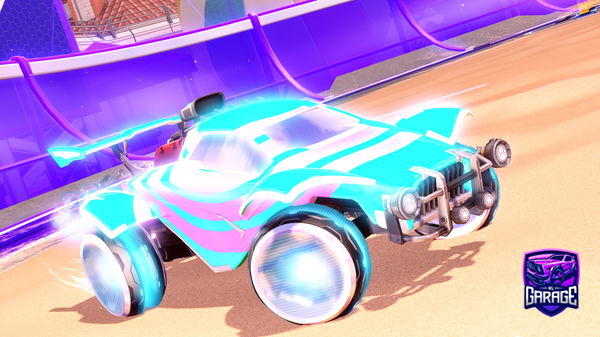 A Rocket League car design from JULA11