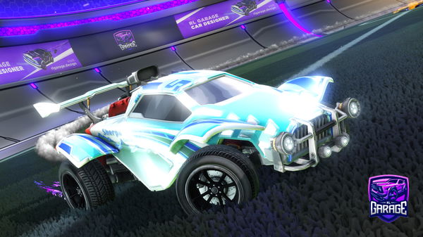 A Rocket League car design from XxRL_OzxX