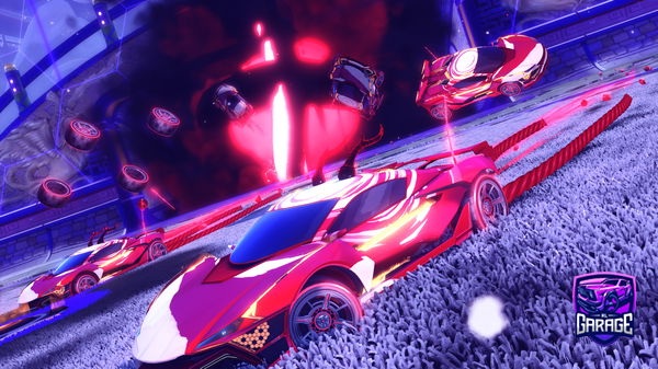 A Rocket League car design from ToffeeLmao