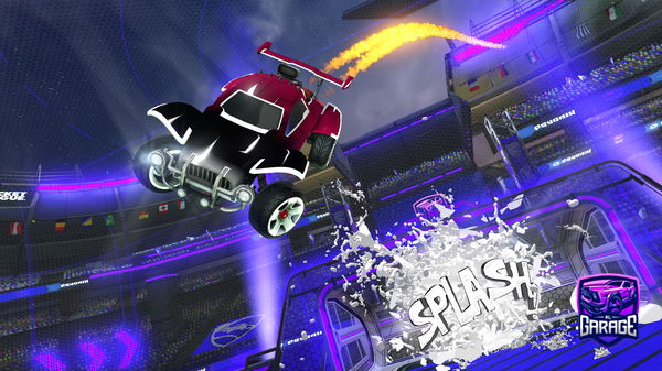 A Rocket League car design from ilohorvat6661