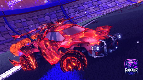 A Rocket League car design from ERJUN