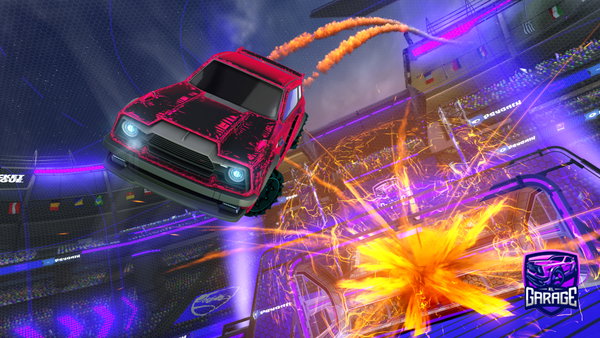 A Rocket League car design from apotsap