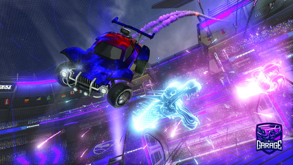 A Rocket League car design from CVN_DAN