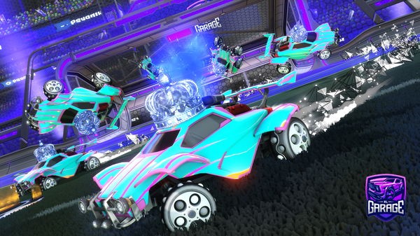 A Rocket League car design from Sleepless8