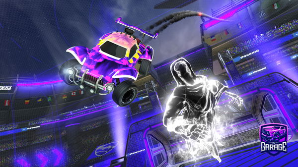 A Rocket League car design from 10137