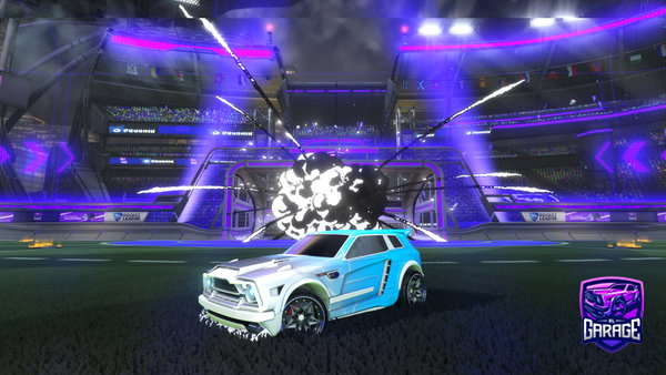 A Rocket League car design from MKWI_R1