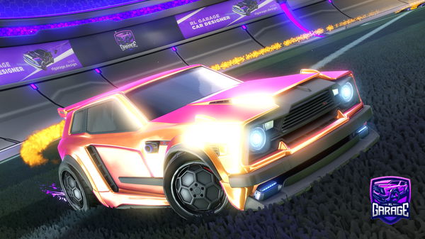 A Rocket League car design from Activate_Hawk